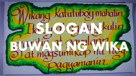 slogan tungkol sa wikang filipino brainly grade|100+ Best and Catchy Buwan NG Wika Slogans .